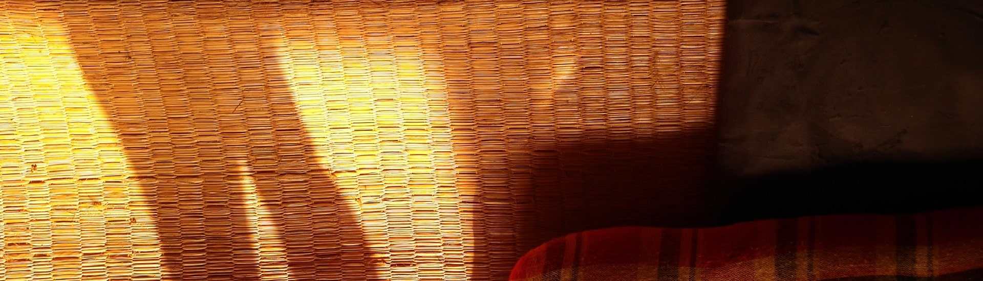 Shadow background in restaurant, Goa, India