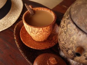 Bali coffee at one of the coffee farms around Ubud. This is not Kopi Luwak though