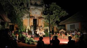 Balinese barong dance at Puri Saren Agung (Ubud Palace)