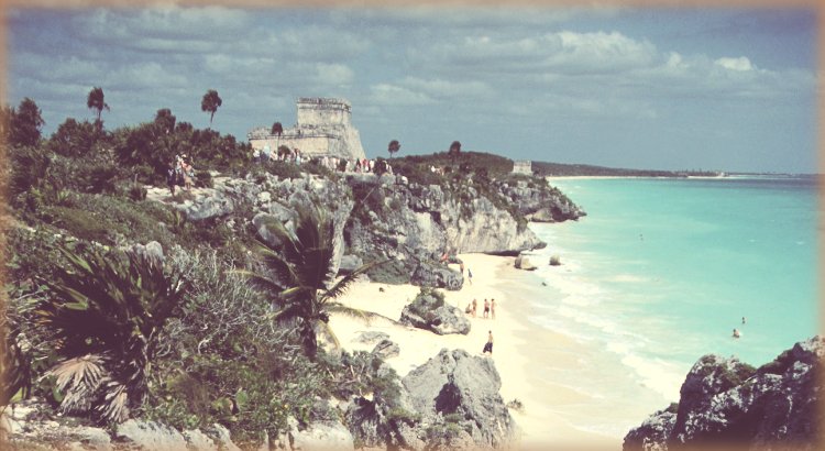 Tulum beach and Maya ruins, Mexico - favorite medical tourism destination for Americans