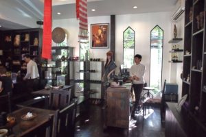 Souvenir shop in Fah Lanna Spa