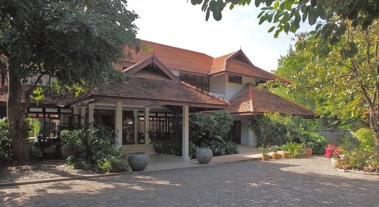 Balavi Viangping Natural Health Center, Chiang Mai, Thailand. Main entrance.