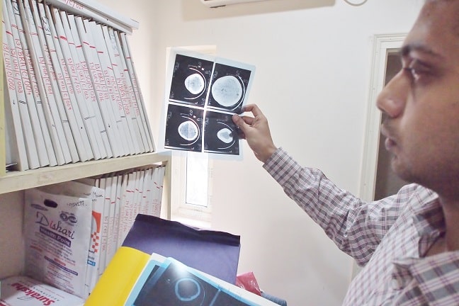 Prasanta Banerji homeopathy research foundation archive MRI-X ray image